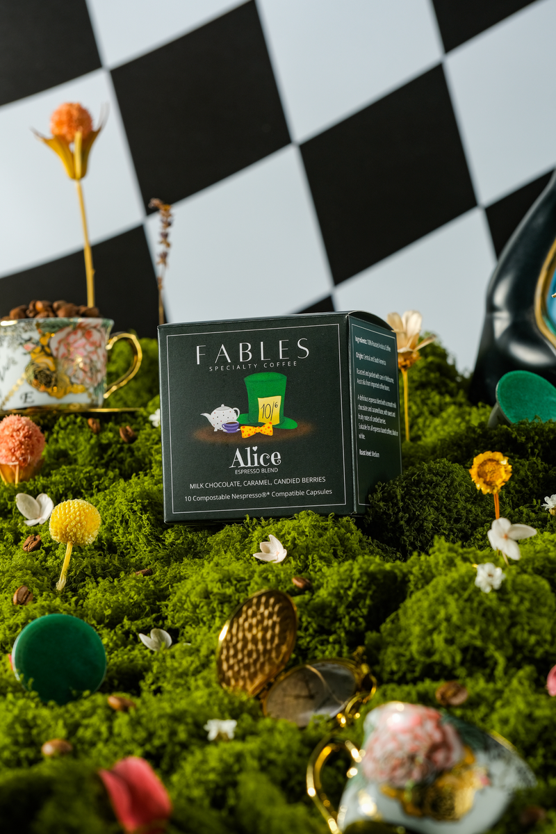 alice フレーバー6本 ネスプレッソ Alice Espresso Capsules – Fables Specialty Coffee