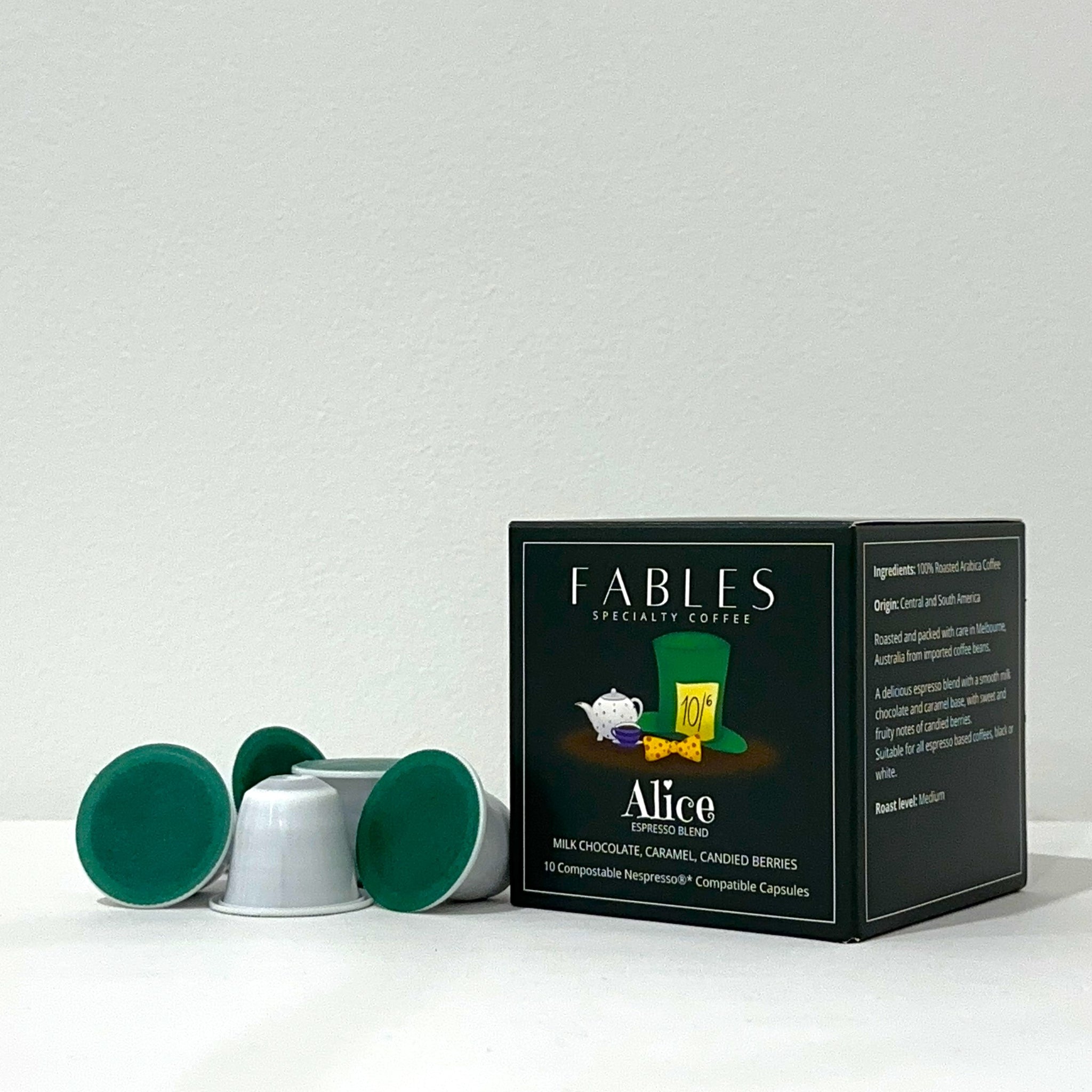 Alice Espresso Capsules – Fables Specialty Coffee